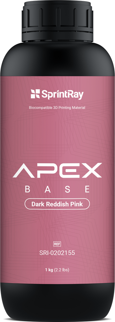 SprintRay Apex Base – Résine Base Prothétique Dentier 1kg