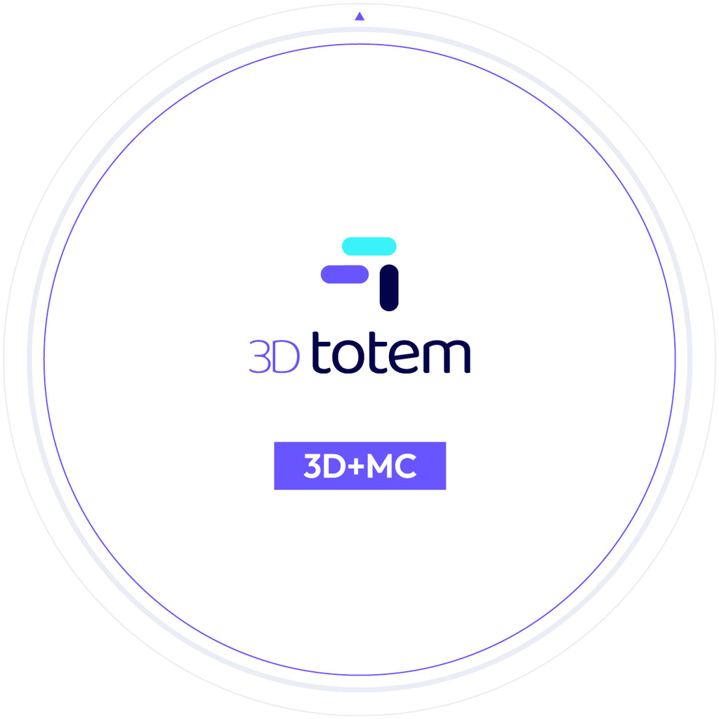 Disque zircone 3D+MC ⌀98mm - Épaisseur : 10 mm - 3D TOTEM