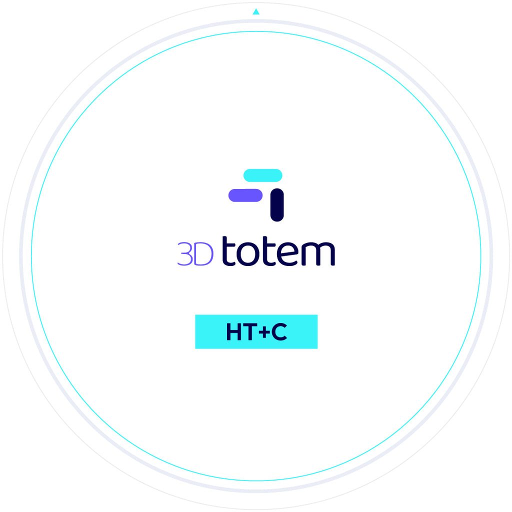 Disque zircone HT+C ⌀98mm - Épaisseur : 10 mm  - 3D TOTEM