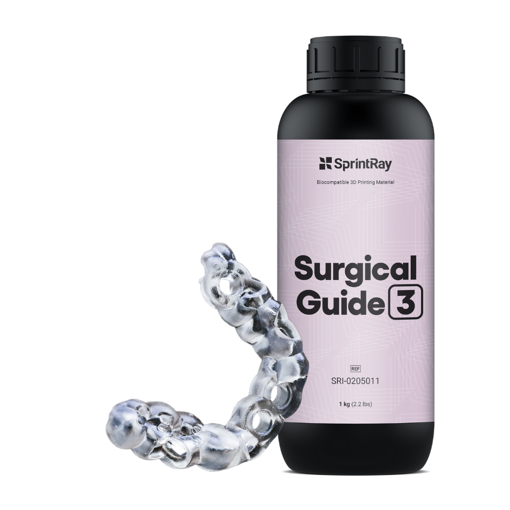 SprintRay Résine Guide Chirurgical – Surgical Guide 3, 1kg