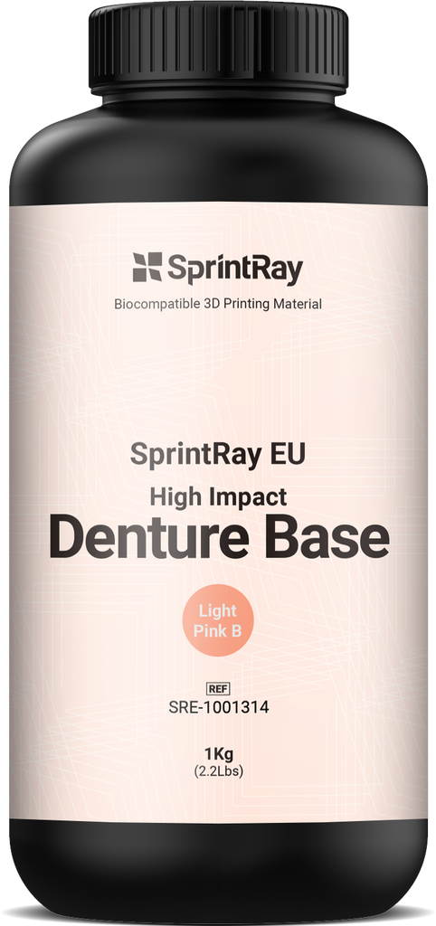 SprintRay High Impact Denture Base EU – Résine Dentier 1kg