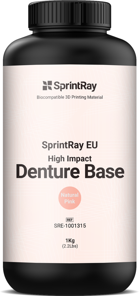 SprintRay High Impact Denture Base EU – Résine Dentier 1kg