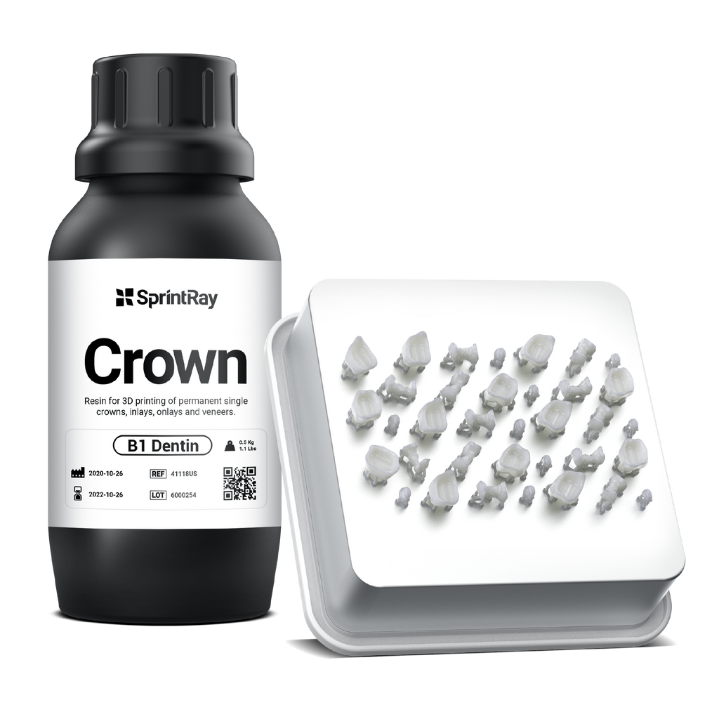 SprintRay Crown – Résine Couronne Intermédiaire 500g