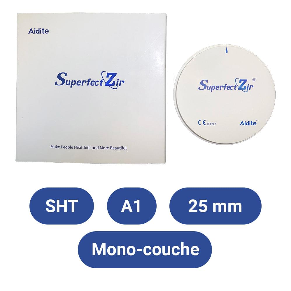 Disque zircone SHT ⌀98.5mm - Épaisseur : 25 mm  - AIDITE