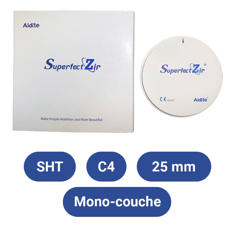 Disque zircone SHT ⌀98.5mm - Épaisseur : 25 mm  - AIDITE